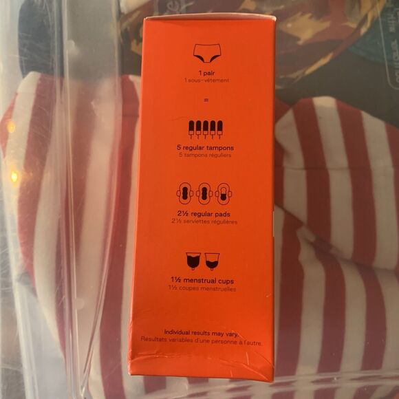 (4) Thinx For All Leakproof Period Underwear SUPER Absorb Sz MEDIUM BLACK Briefs - Picture 4 of 9